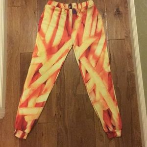 French fry joggers